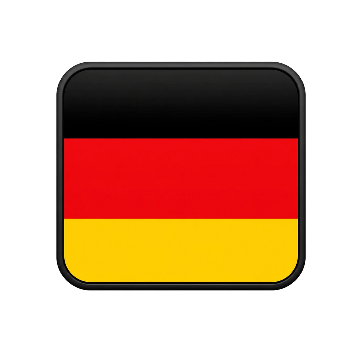 German flag icon – made in Germany Darmstadt PrintableArtForge