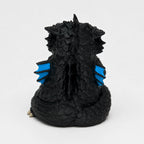 KODA Guardian Dragon desk figurine – multicolor FDM 3D printed – back view – PrintableArtForge