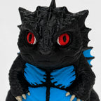 KODA Guardian Dragon desk figurine – multicolor FDM 3D printed – detail close-up – PrintableArtForge