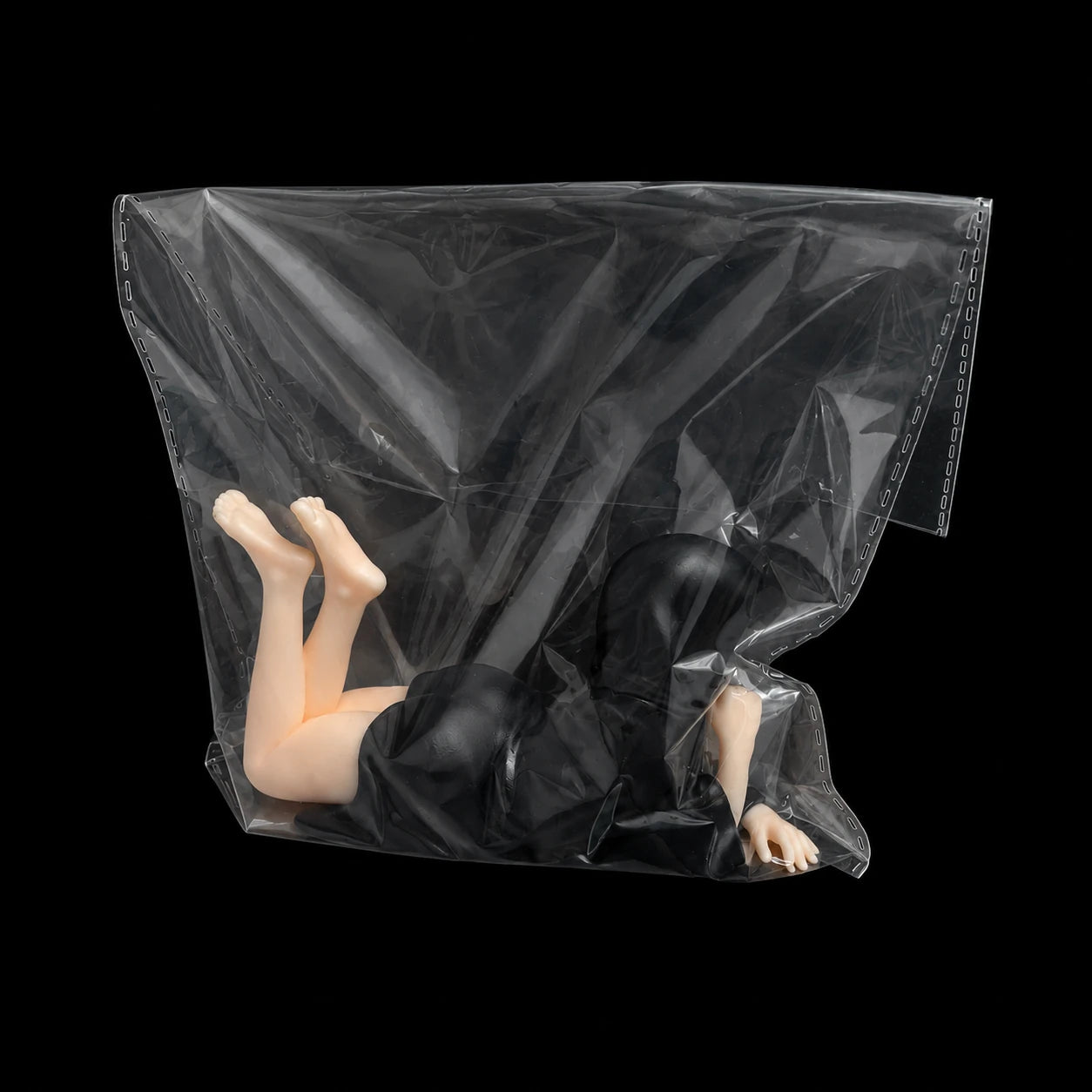 The Fallen faceless hooded figurine – product packaging and unboxing – PrintableArtForge