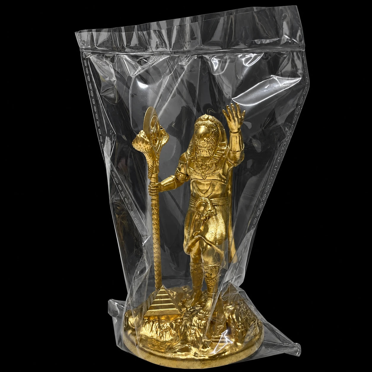 Ra Egyptian Sun God statue – product packaging and unboxing – PrintableArtForge
