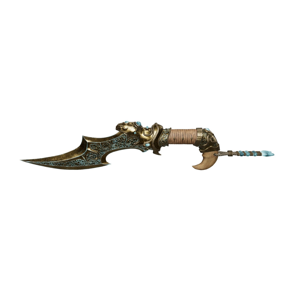 Ornamental dagger – rotatable 3D model of a 3D printed and hand-finished piece